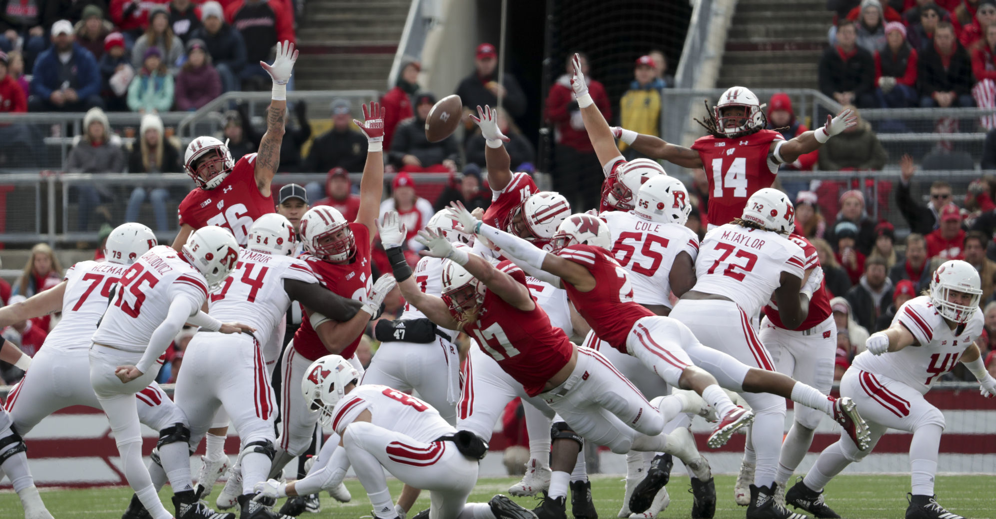 Wisconsin vs. Rutgers